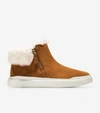 Cole Haan Grandpro Rally Faux Fur Trim Bootie
