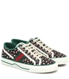 GUCCI X LIBERTY TENNIS '77 CANVAS SNEAKERS,P00508857