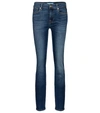 7 FOR ALL MANKIND ROXANNE MID-RISE SLIM JEANS,P00517547