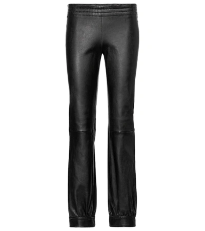 Stouls Massoud Leather Trousers In Black
