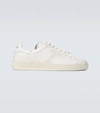 TOM FORD WARWICK GRAINED LEATHER SNEAKERS,P00506783