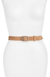 Rag & Bone Baby Boyfriend Belt In Camel