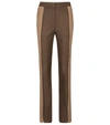 BURBERRY WOOL AND CASHMERE PANTS,P00515116