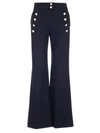 CHLOÉ CHLOÉ BUTTONED FLARED TROUSERS