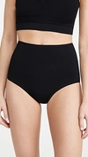 Hatch The Seamless Belly Briefs Black In Black
