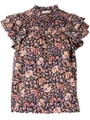 ULLA JOHNSON FLORAL PRINT BLOUSE