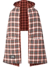 BURBERRY REVERSIBLE PUFFER PONCHO