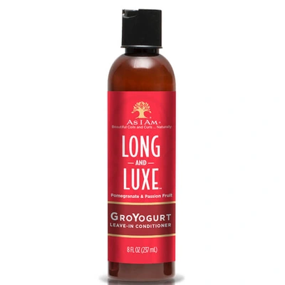 As I Am Long And Luxe Gro Yogurt Leave In Conditioner 237ml