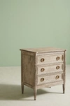 ANTHROPOLOGIE WASHED WOOD NIGHTSTAND,28129229
