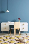 Tracey Boyd Lacquered Regency Desk In White