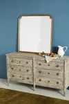 ANTHROPOLOGIE WASHED WOOD SIX-DRAWER DRESSER BY ANTHROPOLOGIE IN BEIGE SIZE S,B28128841
