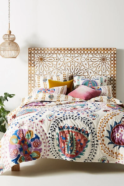 Artisan Quilts By Anthropologie Delissa Quilt In Assorted