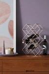 ANTHROPOLOGIE GEOMETRIC WINE RACK,48691919