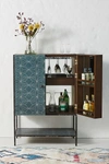 Tracey Boyd Boro Star Bar Cabinet In Blue