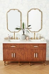 ANTHROPOLOGIE DELUXE TAMBOURED DOUBLE BATHROOM VANITY,56052434