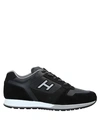 HOGAN HOGAN MAN SNEAKERS BLACK SIZE 9 SOFT LEATHER,11959144NW 11