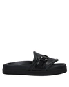 Alyx Rollercoaster Buckle Slides In Black