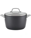 KITCHENAID HARD-ANODIZED 8 QUART INDUCTION NONSTICK STOCKPOT WITH LID