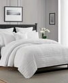 CATHAY HOME INC. ENZYME WASHED CRINKLE QUILT SET