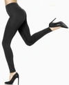 Hue Classic Stretch Denim Leggings, Regular & Plus Sizes In Black