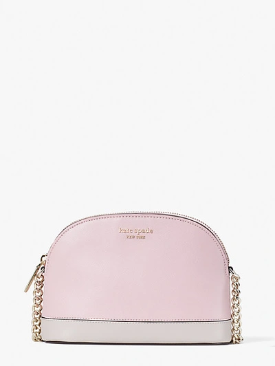Kate Spade Spencer Small Dome Crossbody In Tutu Pink
