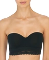 Natori Bliss Perfection Longline Strapless Underwire Bra 729154 In Black
