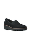Clarks Women's Collection Sharon Dolly Shoes Women's Shoes In Black Suede