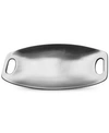 Nambe 14" Handled Tray In Silver