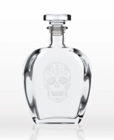 Rolf Glass Sugar Skull Decanter 23oz