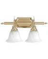 Livex French Regency Vanity Light In Polished Bronze
