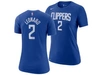 Nike Los Angeles Clippers Kawhi Leonard Women's Name And Number Player T-shirt In Blue