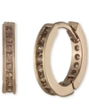 Givenchy Pave Small Huggie Hoop Earrings, .4" In Pink