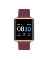 ITOUCH AIR 3 UNISEX HEART RATE MERLOT STRAP SMART WATCH 40MM