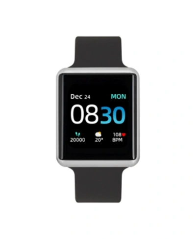 Itouch Air 3 Unisex Heart Rate Black Strap Smart Watch 44mm