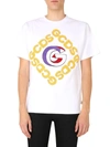 GCDS CREW NECK T-SHIRT,FW21M020056 01