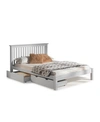 ALATERRE FURNITURE BARCELONA QUEEN BED WITH STORAGE DRAWERS