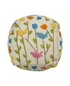 Noble House Almodi Boho Ottoman Pouf In Multi