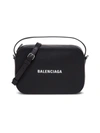 BALENCIAGA EVERYDAY S CROSSBODY BAG IN HAMMERED LEATHER