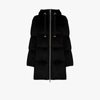 Herno Mid-length Puffer Jacket In Schwarz
