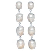 CHRISTIE NICOLAIDES SORELLA EARRINGS SILVER & PEARL