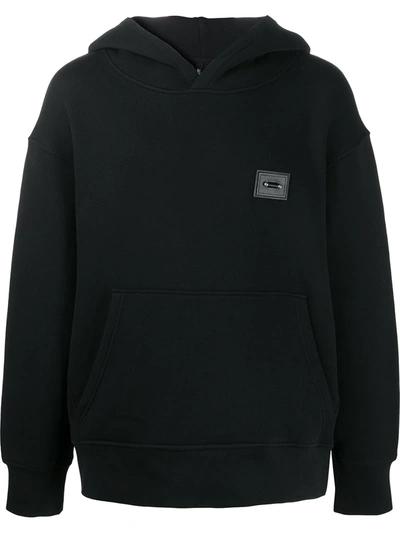 Neil Barrett Patch-detail Hoodie In Black