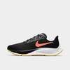 Nike Air Zoom Pegasus 37 Flyease Mesh And Rubber Running Sneakers In Black