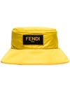 FENDI LOGO贴花渔夫帽