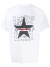 NEIL BARRETT STAR-PRINT COTTON T-SHIRT