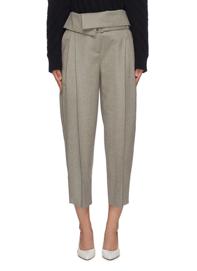 Stella Mccartney Belted Cropped Pants In 9576