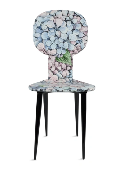 Fornasetti Chair Ortensia Floral Colour