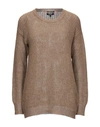Woolrich Sweaters In Khaki