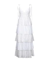 WANDERING WANDERING WOMAN MAXI DRESS WHITE SIZE 2 COTTON, VISCOSE,15083616SV 1