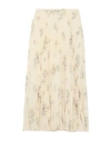 JOSEPH JOSEPH WOMAN MIDI SKIRT IVORY SIZE 10 SILK,35450918SL 5