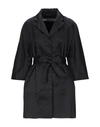 ADD ADD WOMAN OVERCOAT BLACK SIZE 4 POLYESTER,41996709PS 7